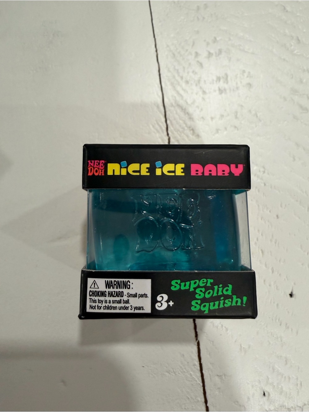 Nice Ice Baby Blue Super Solid Squish Toy